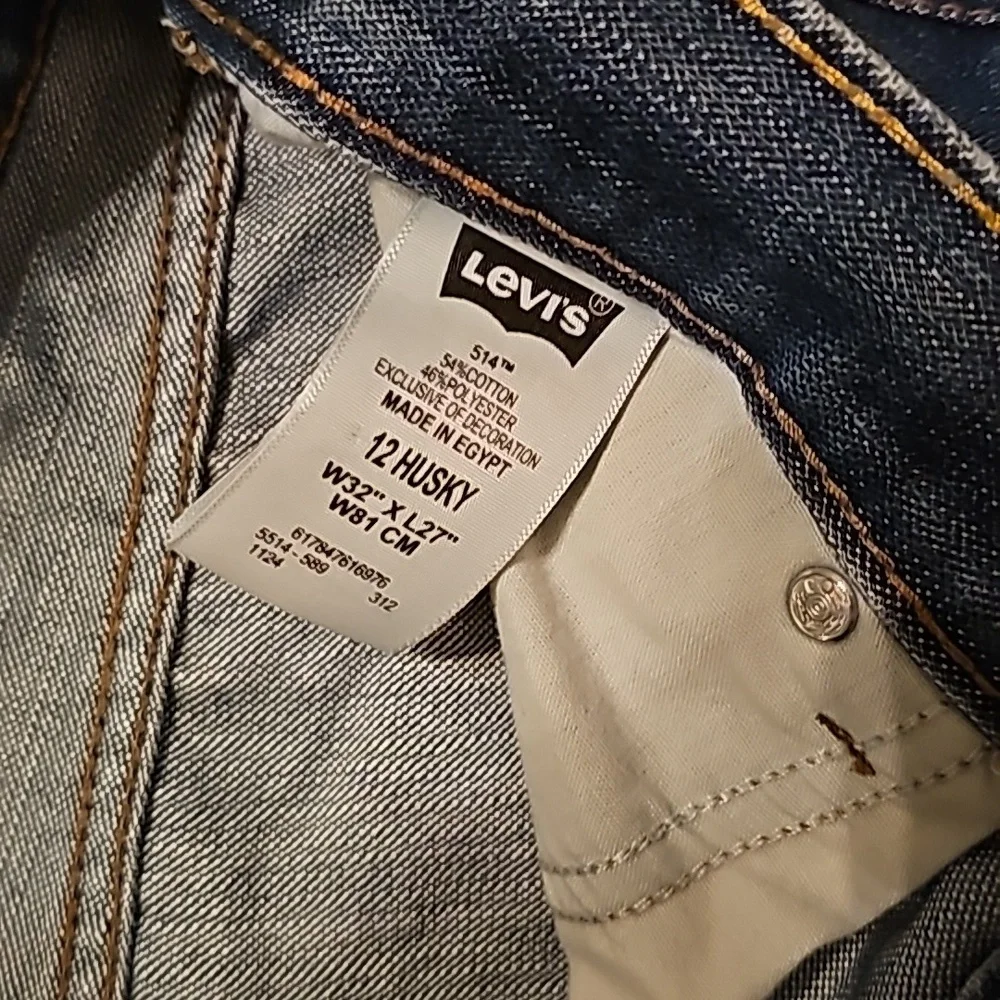 Levi's 514 silm straight 12 Husky W32xL27